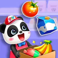 Cute Panda Supermarket